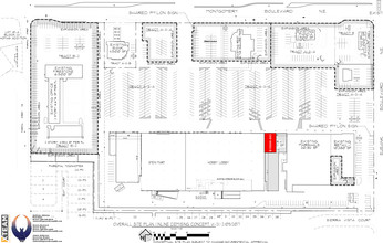 9500 Montgomery Blvd NE, Albuquerque, NM à louer Plan de site- Image 1 de 1