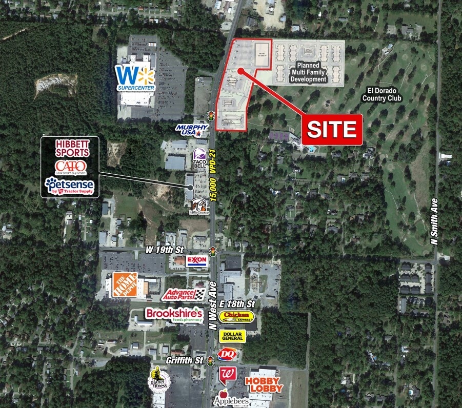 N West, El Dorado, AR à louer Photo du bâtiment- Image 1 de 4