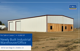 Plus de détails pour 30732 San Diego st, Shafter, CA - Industriel à vendre