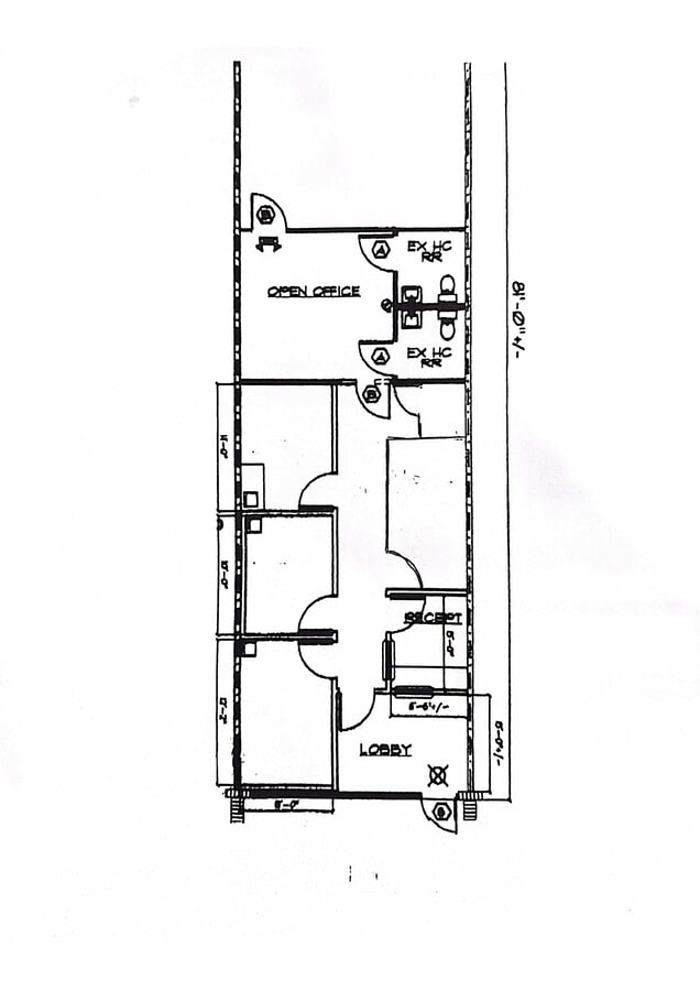 1706 E Semoran Blvd, Apopka, FL 32703 - Unité 105 -  - Plan d’étage - Image 1 of 11
