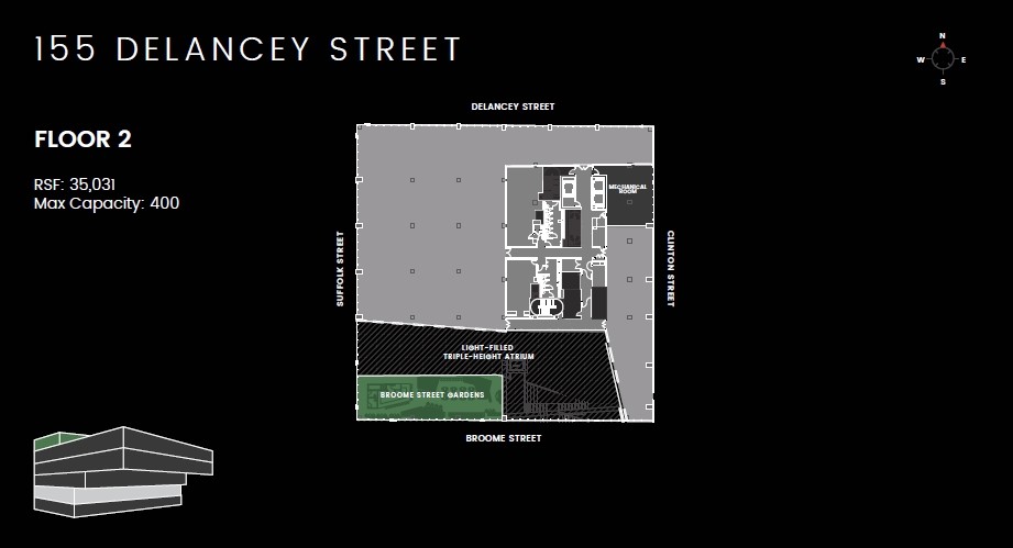 145 Delancey St, New York, NY à louer Plan d’étage- Image 1 de 2