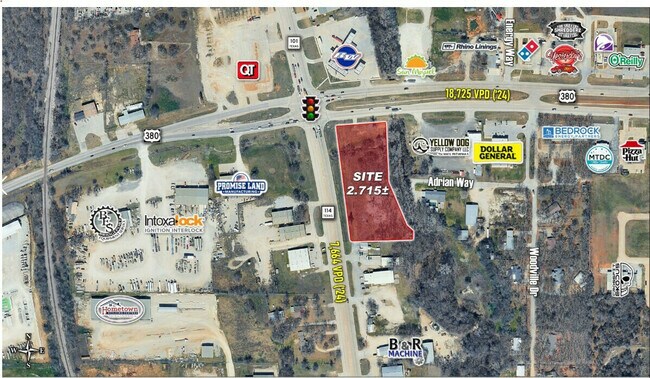Plus de détails pour SEC Hwy 380 & 114, Bridgeport, TX - Terrain à vendre