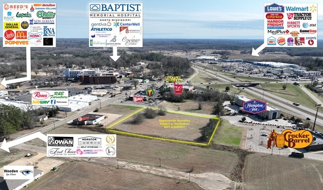 More details for 0 Coulter Cv, New Albany, MS - Land for Sale