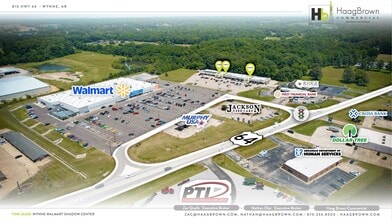810 Highway 64 E, Wynne, AR - Aerial  map view - Image1