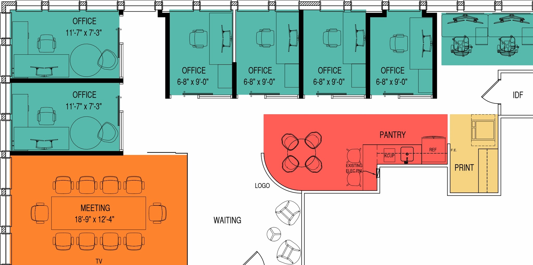 277-281 Witherspoon St, Princeton, NJ à louer Plan d’étage- Image 1 de 1