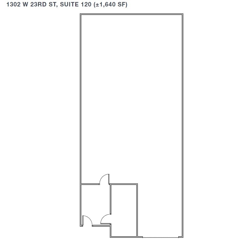 2121 S Priest Dr, Tempe, AZ for lease Floor Plan- Image 1 of 1