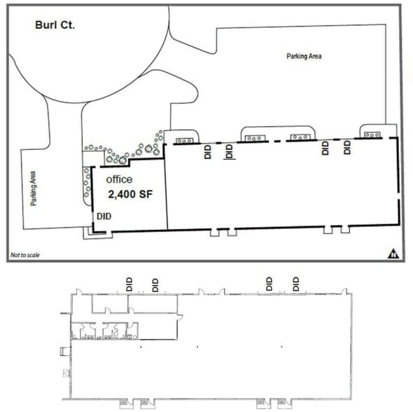 20603 Burl Ct, Joliet, IL for lease - Floor Plan - Image 2 of 2
