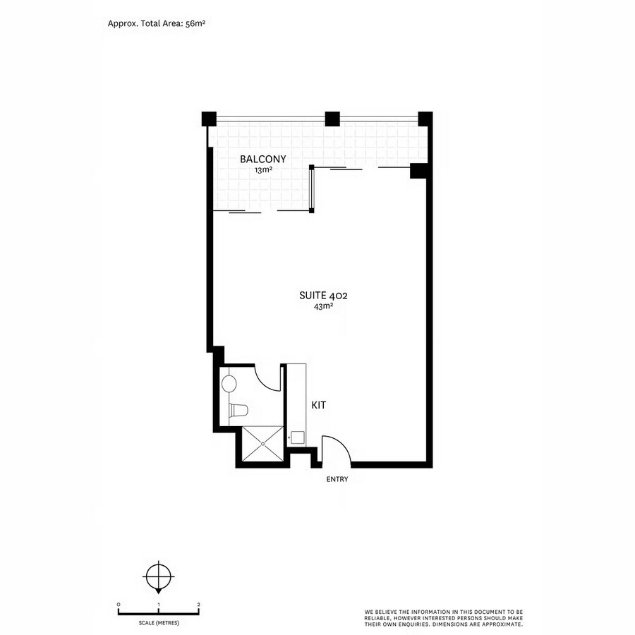 3 Hosking Pl, Sydney, NSW 2000 - Unit 4.02 - - Floor Plan - Image 1 of 1