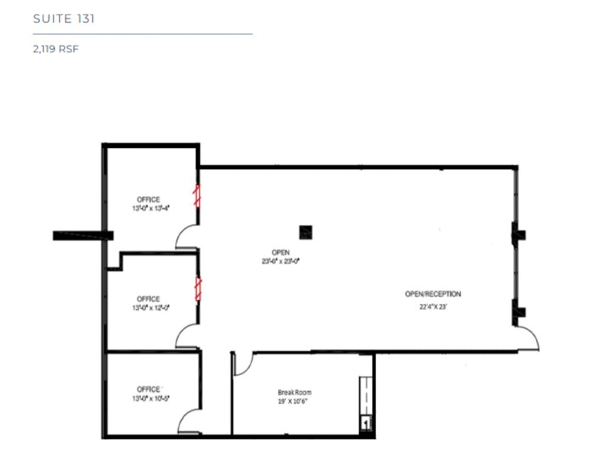 2630 West Fwy, Fort Worth, TX for lease Floor Plan- Image 1 of 1