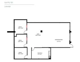 2630 West Fwy, Fort Worth, TX for lease Floor Plan- Image 1 of 1