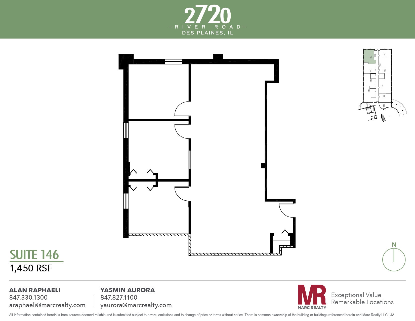 2720 S River Rd, Des Plaines, IL for lease Floor Plan- Image 1 of 6