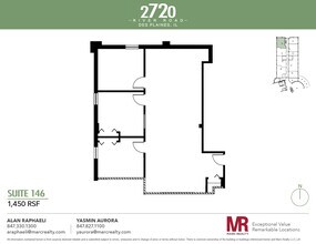 2720 S River Rd, Des Plaines, IL for lease Floor Plan- Image 1 of 6