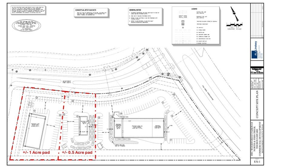 SWC of Fish Creek Thoroughfare and Woodforest Pkwy, Montgomery, TX à vendre - Photo du bâtiment - Image 2 de 3