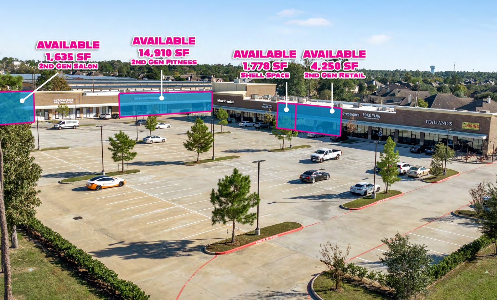 1414-1418 Northpark Dr, Kingwood, TX for lease Building Photo- Image 1 of 9