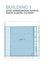 25545-25710 Springbrook Ave, Santa Clarita, CA à louer Plan d  tage- Image 2 de 3