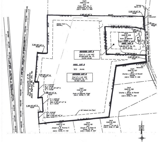 Spring Run Road Ext. - Findlay Township, Coraopolis, PA for sale - Site Plan - Image 1 of 6