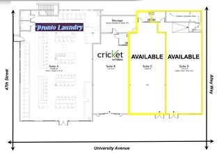 4679 University Ave, San Diego, CA for lease Site Plan- Image 1 of 1