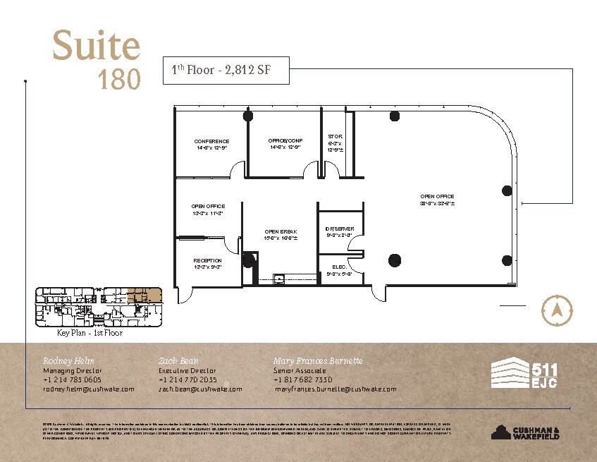 511 E John Carpenter Fwy, Irving, TX for lease Floor Plan- Image 1 of 9