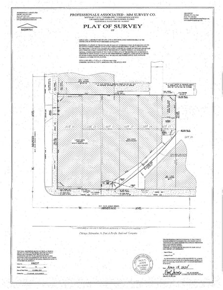 5724 W Armitage Ave, Chicago, IL for sale - Plat Map - Image 3 of 15