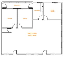 111 W Evelyn Ave, Sunnyvale, CA for lease Floor Plan- Image 1 of 1