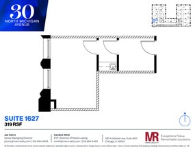 30 N Michigan Ave, Chicago, IL for lease Floor Plan- Image 1 of 5