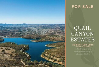 Plus de détails pour Quail Canyon rd, El Cajon, CA - Terrain à vendre