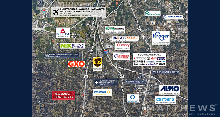 7183 GA Highway 85, Riverdale, GA à louer - Photo du bâtiment - Image 3 de 4