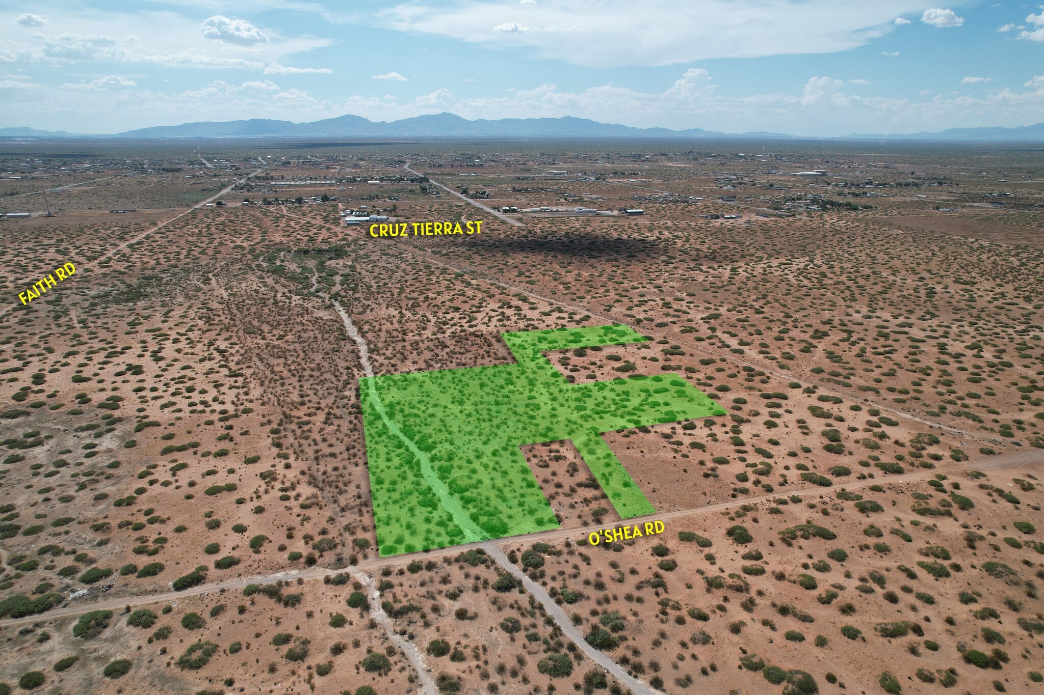 Oshea Dr, El Paso, TX for sale Aerial- Image 1 of 4