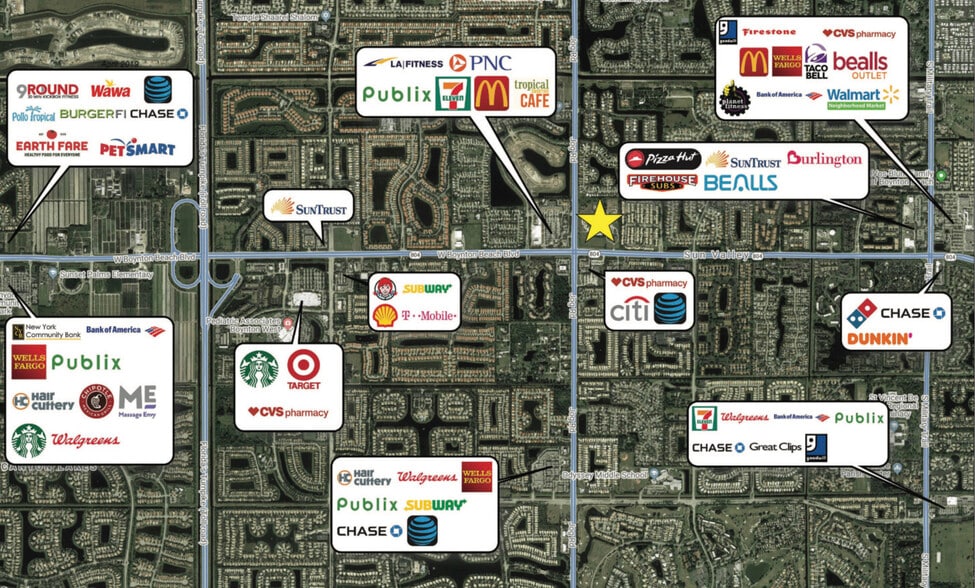 6345 Boynton Beach Blvd, Boynton Beach, FL à vendre - Aérien - Image 2 de 15