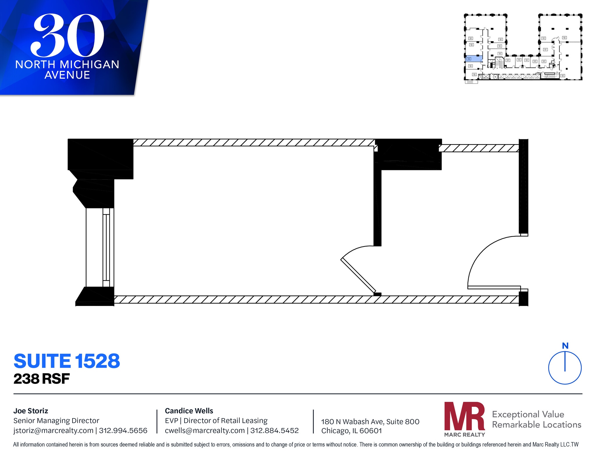 30 N Michigan Ave, Chicago, IL for lease Floor Plan- Image 1 of 4