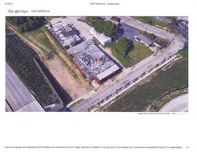 1525 Fairfield Ave, Cleveland, OH - AERIAL map view