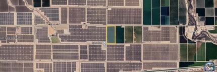 395 Ferrell Rd., Calexico, CA - AÉRIEN Vue de la carte