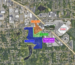 Highland Rd, Waterford, MI - Aerial  map view - Image1