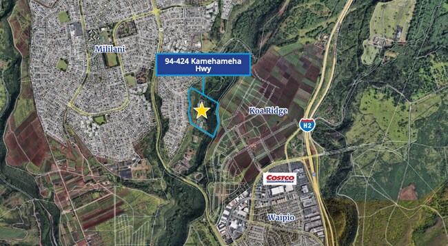 Plus de détails pour 94-424 Kamehameha Hwy, Mililani, HI - Terrain à louer