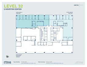 909 Fannin St, Houston, TX à louer Plan d’étage- Image 1 de 1