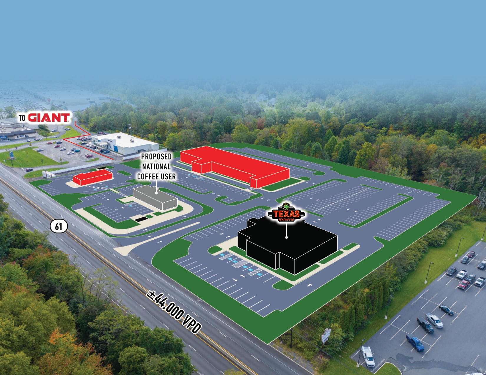 1468 PA-61, Pottsville, PA for lease Building Photo- Image 1 of 2