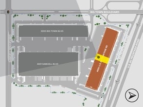 4401 Samuell Blvd, Mesquite, TX for lease Site Plan- Image 2 of 2