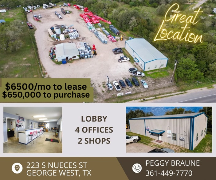 223 S Nueces, George West, TX for sale - Primary Photo - Image 1 of 1