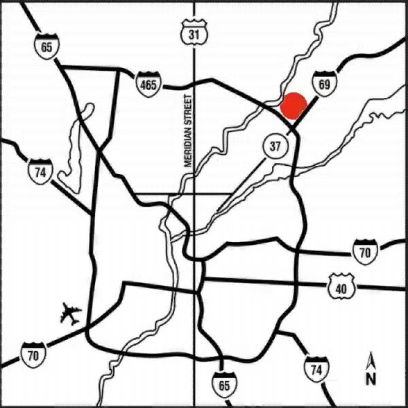 6081 E 82nd St, Indianapolis, IN à louer - Plan de site - Image 1 de 2