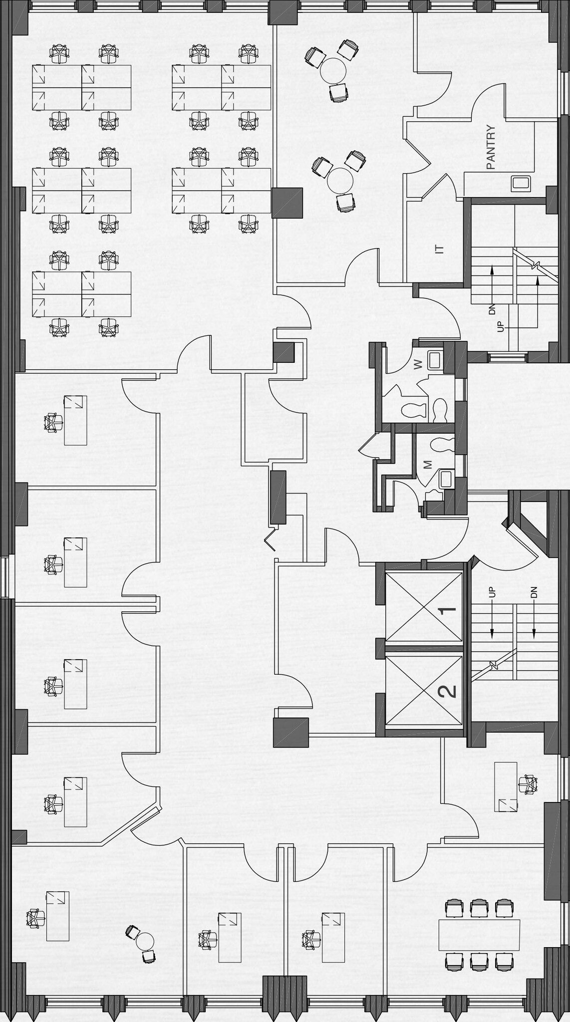 254 W 31st St, New York, NY à louer Plan d’étage- Image 1 de 1