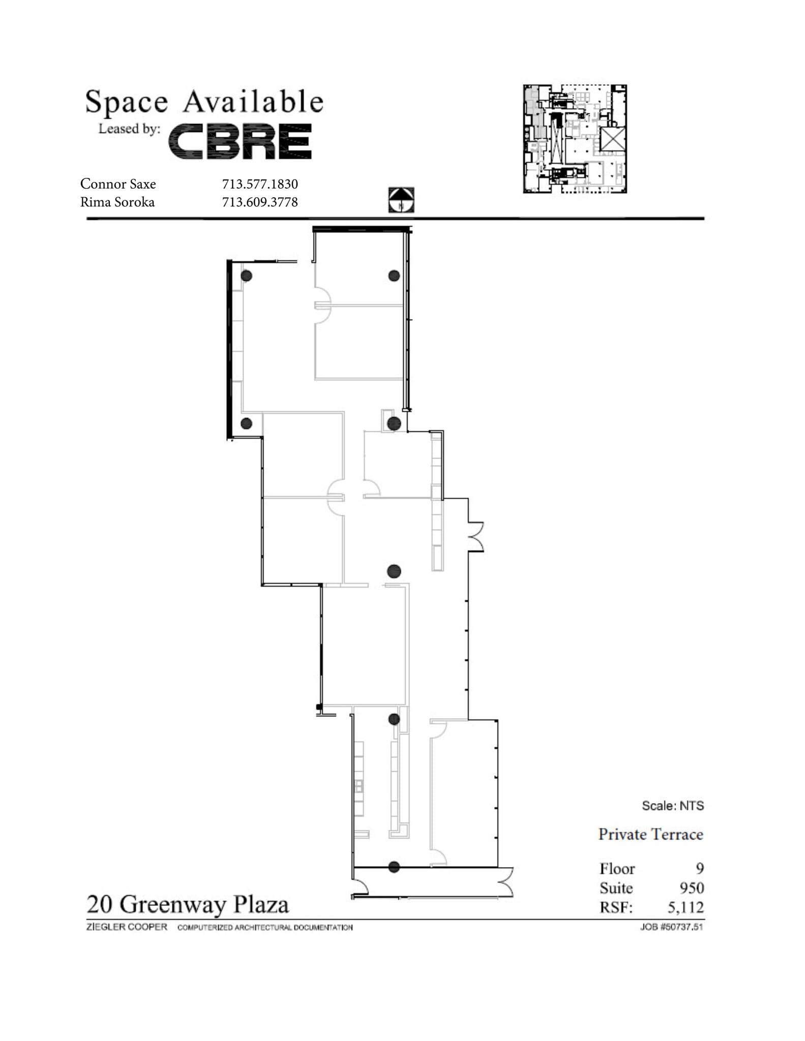 20 Greenway Plz, Houston, TX for lease Site Plan- Image 1 of 1