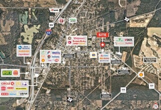520 Easy St, Cleveland, TX - AERIAL map view