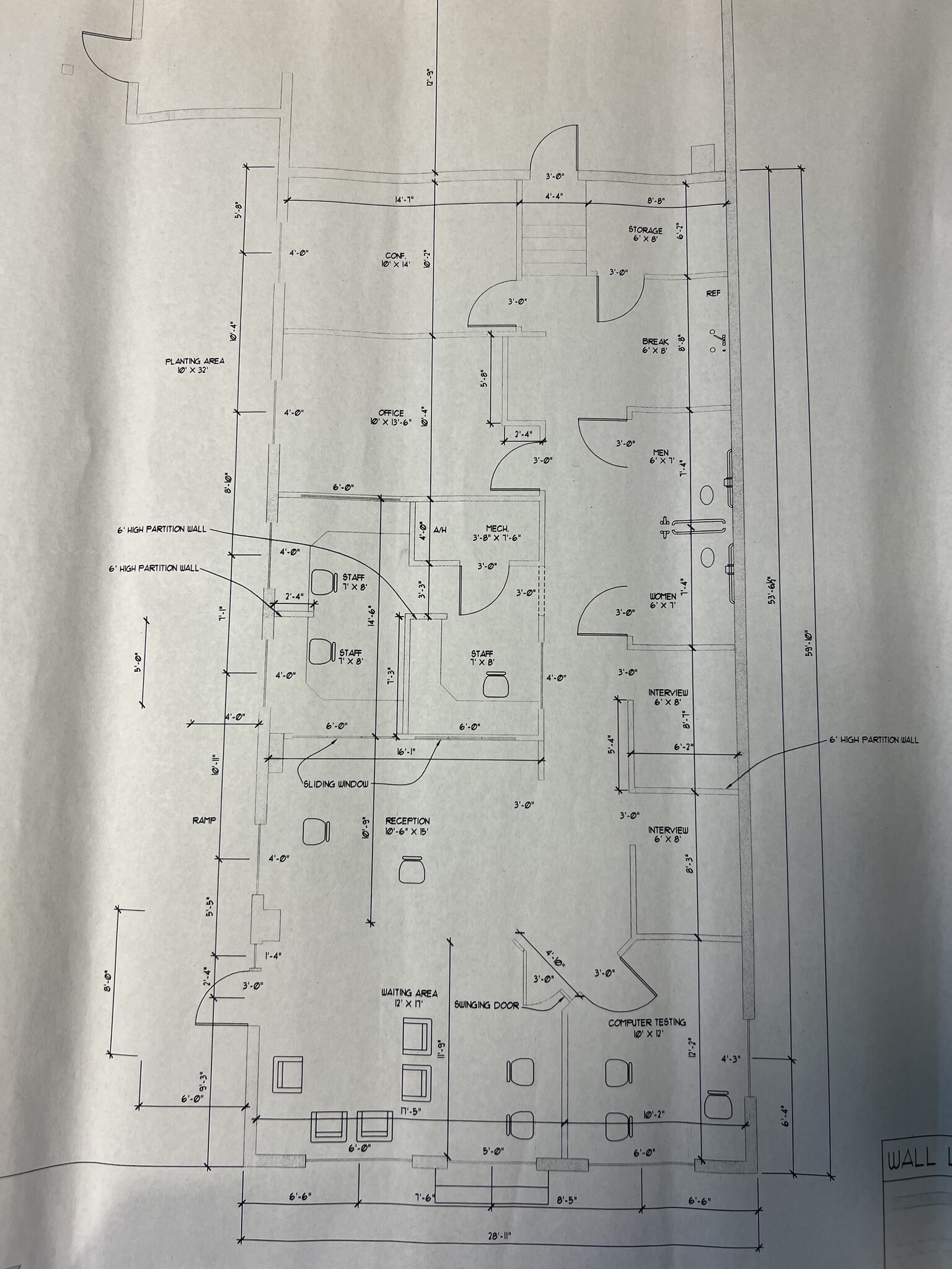 651 W Broad St, Athens, GA for lease Floor Plan- Image 1 of 1