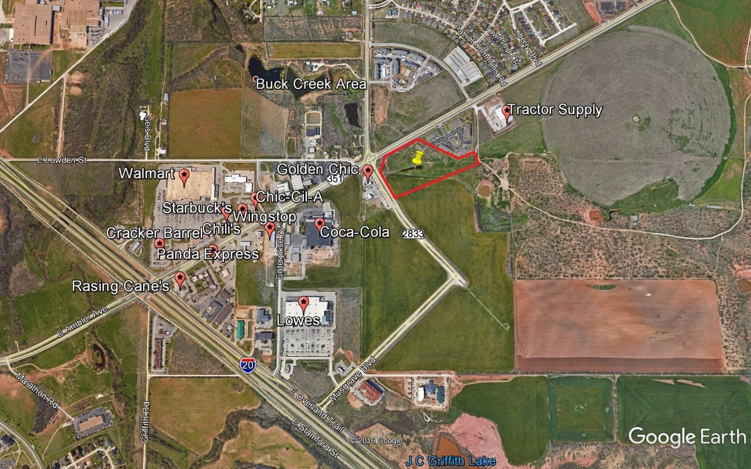 Hwy 351 & E Lake Rd, Abilene, TX for sale Primary Photo- Image 1 of 5