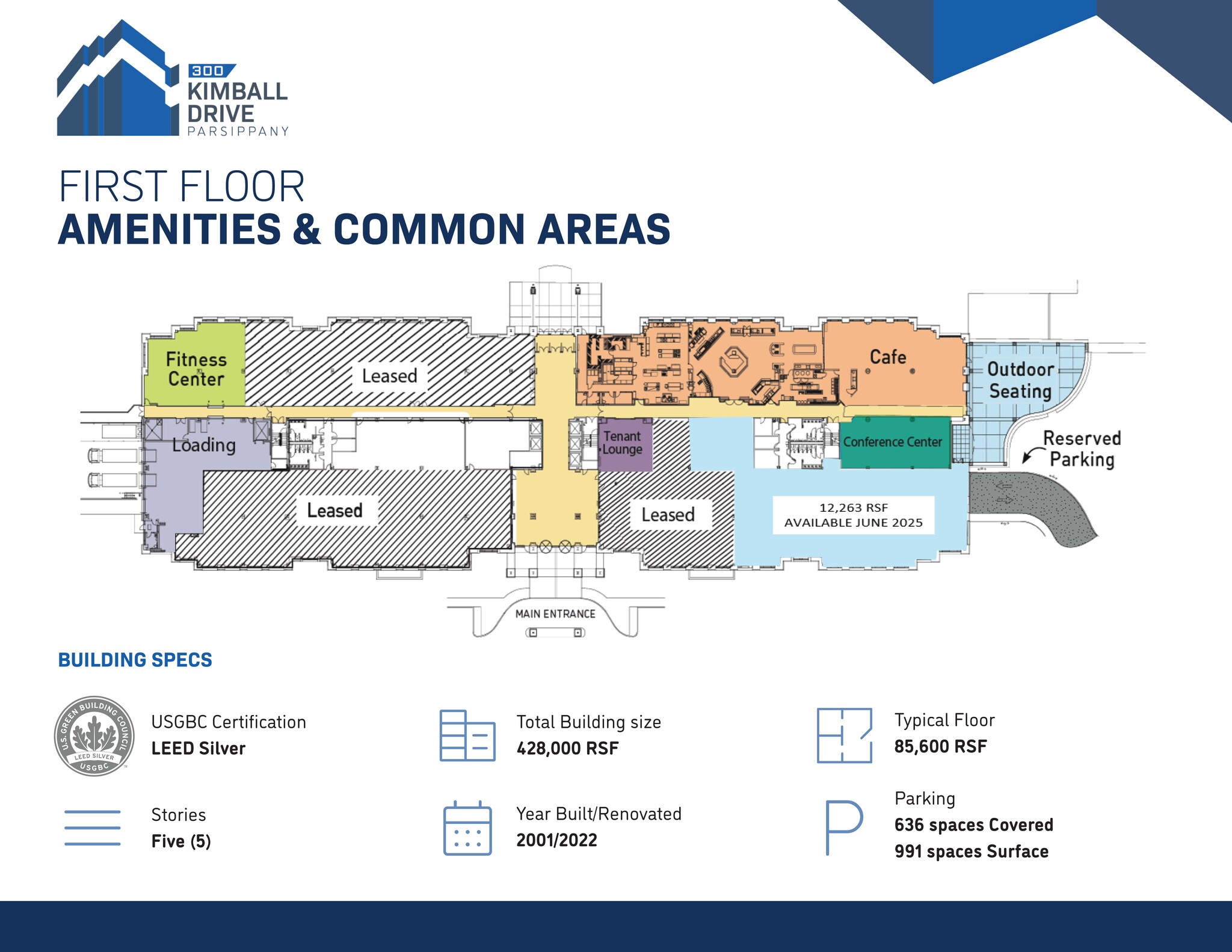 300 Kimball Dr, Parsippany, NJ for lease Floor Plan- Image 1 of 1