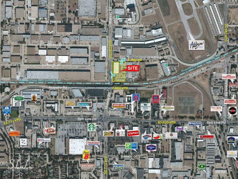 15200 Midway Rd, Addison, TX for lease - Aerial - Image 3 of 12