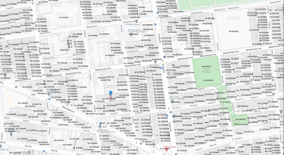 5327 Ogden St, Philadelphia, PA for sale - Plat Map - Image 1 of 1