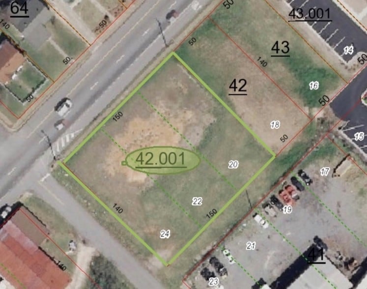 Blount Ave, Guntersville, AL for sale - Plat Map - Image 1 of 4