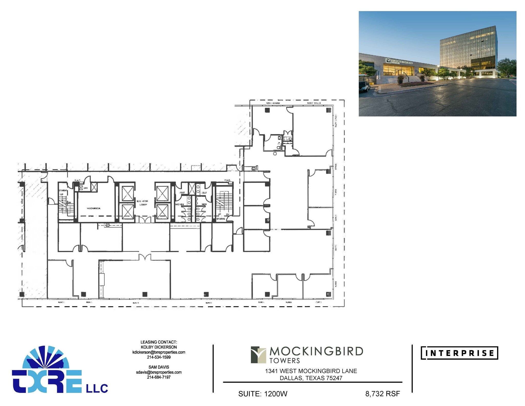 1341 W Mockingbird Ln, Dallas, TX for lease Floor Plan- Image 1 of 1