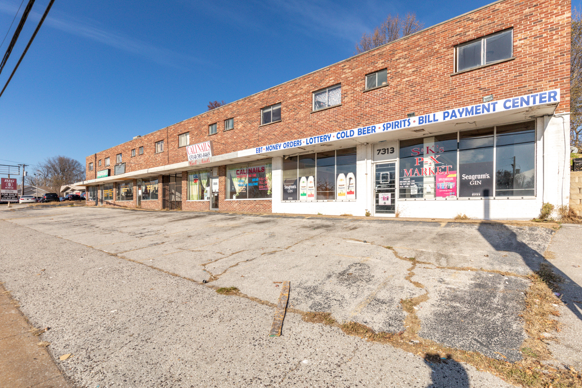 7313-7321 W Florissant Ave, Saint Louis, MO for sale Building Photo- Image 1 of 1